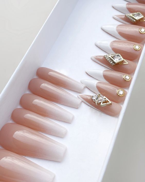 how to make press on nails look acrylic?