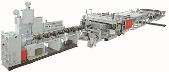 PP PC PE Hollow Sheet Extrusion Line - China plastic extrusion line  manufacture-Gwell