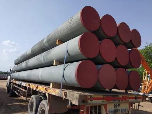 Heavy Pipe Trailer Transportation Service in Ahmedabad, Ajay Heavy Lifters  | ID: 23695589555