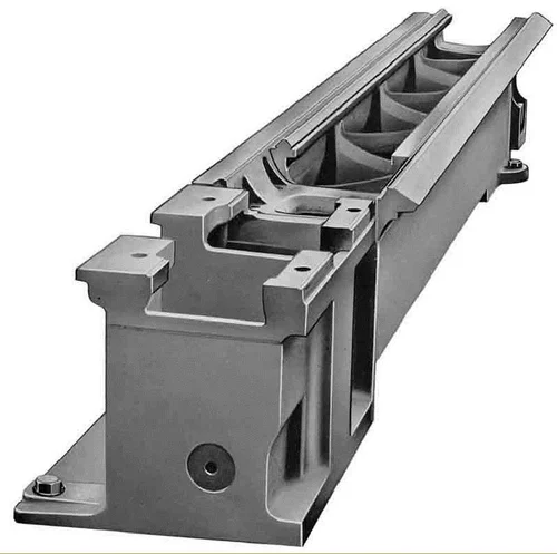 Cast Iron Lathe Machine Bed, Model/Type: Used at Rs 15000/piece in Pune | ID: 6812673873