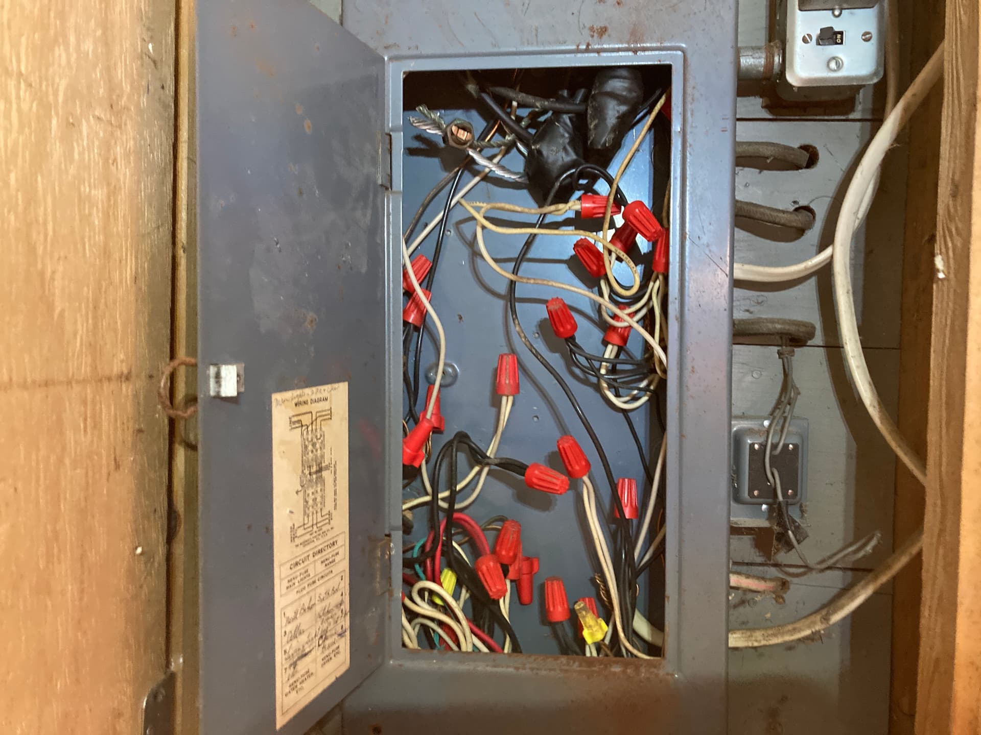 Electrical Upgrade Uses old panel as a junction box - Electrical  Inspections - InterNACHI®️ Forum
